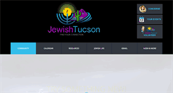 Desktop Screenshot of jewishtucson.org